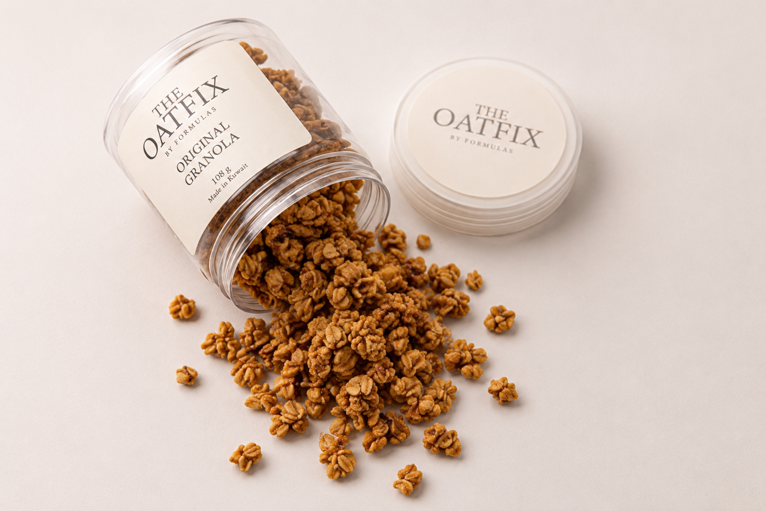 Oatfix granola lifestyle photography.